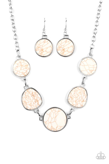 Mocha Vibe - Santa Fe Flats Paparazzi Necklace and Flat Out Frontier Bracelet