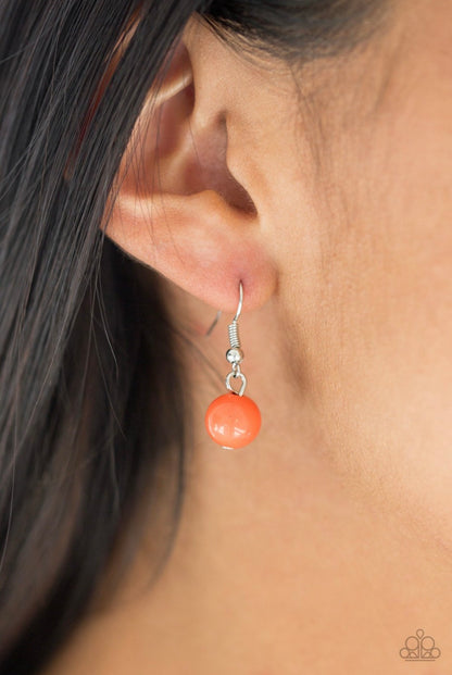 Sundae Shoppe - Orange Necklace