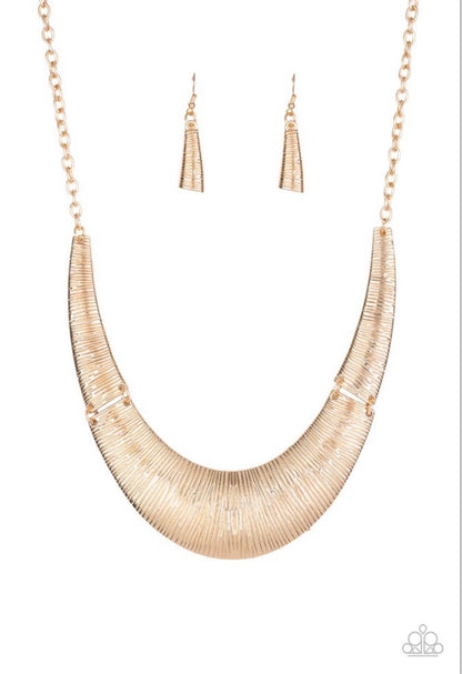 Feast or Famine Gold Necklace