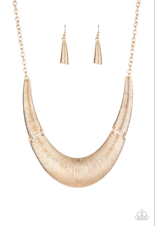 Feast or Famine Gold Necklace
