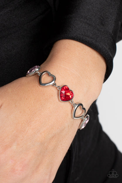 Contemporary Cupid - Multi Necklace and Sentimental Sweethearts Multi Bracelet