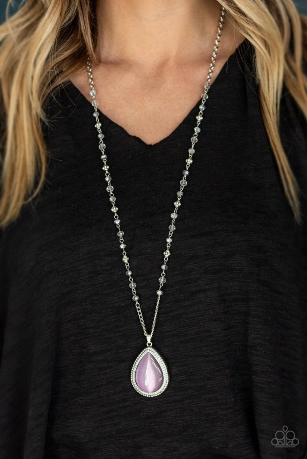 Fashion Flaunt Purple - Paparazzi Necklace