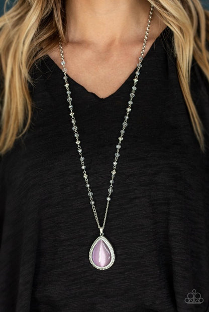 Fashion Flaunt Purple - Paparazzi Necklace