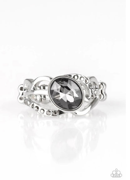 Couldn't Care FLAWLESS Silver - Paparazzi Ring