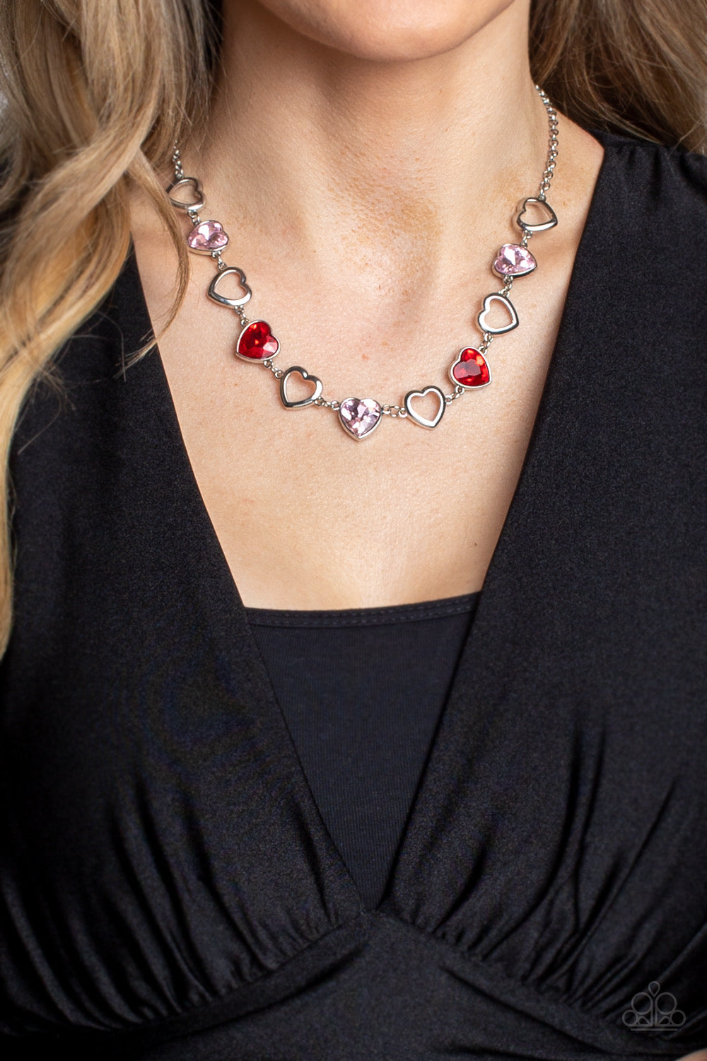 Contemporary Cupid - Multi Necklace and Sentimental Sweethearts Multi Bracelet