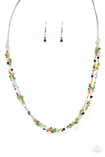 Explore Every Angle - Multi Necklace and Elite Explore Every Angle Paparazzi Bracelet