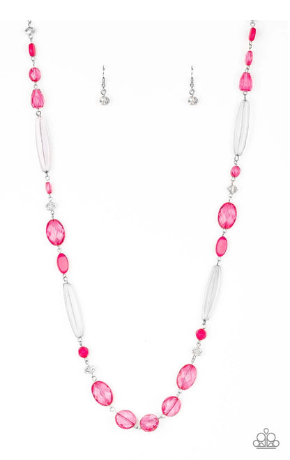 Quite Quintessence - Pink - Paparazzi Necklace