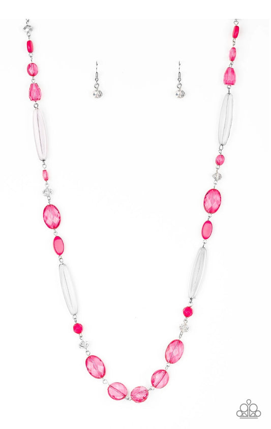 Quite Quintessence - Pink - Paparazzi Necklace