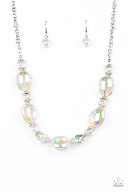 Prismatic Magic - Multi Paparazzi Necklace and Iridescent Illusions Multi - Paparazzi Bracelet