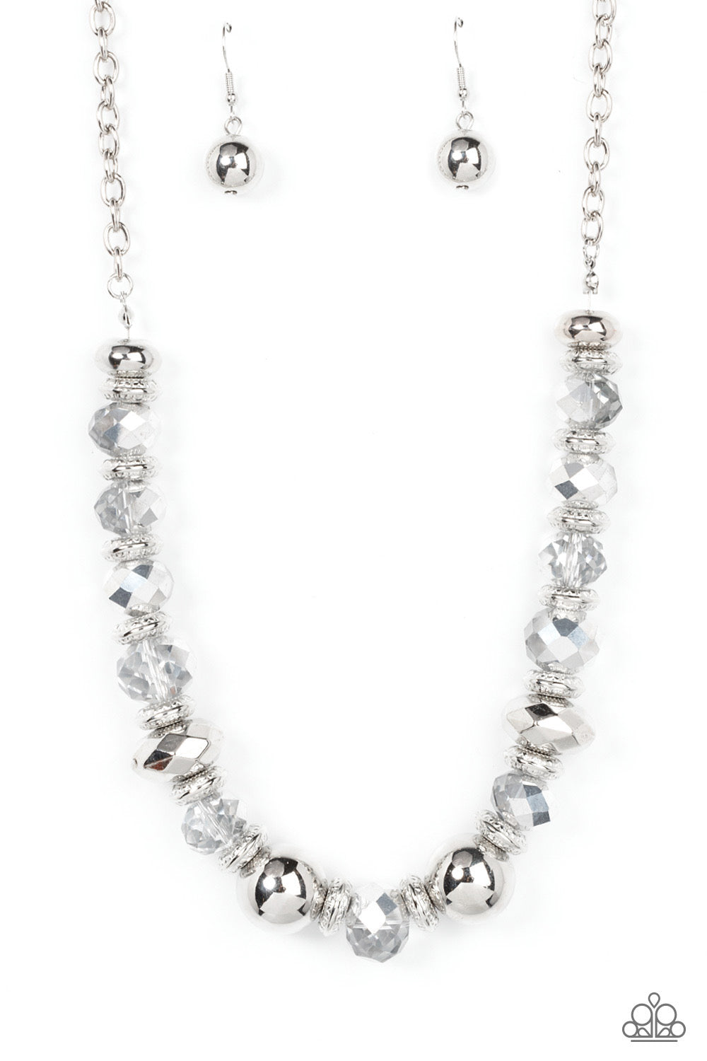 Interstellar Influencer - Silver Necklace and Power Pose - Silver Bracelet