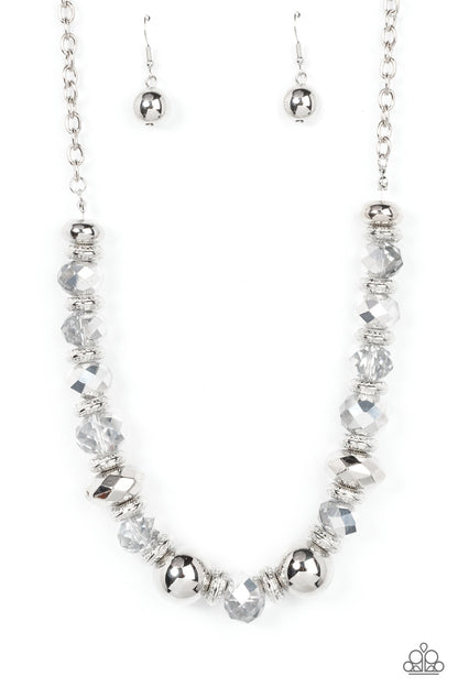 Interstellar Influencer - Silver Necklace and Power Pose - Silver Bracelet