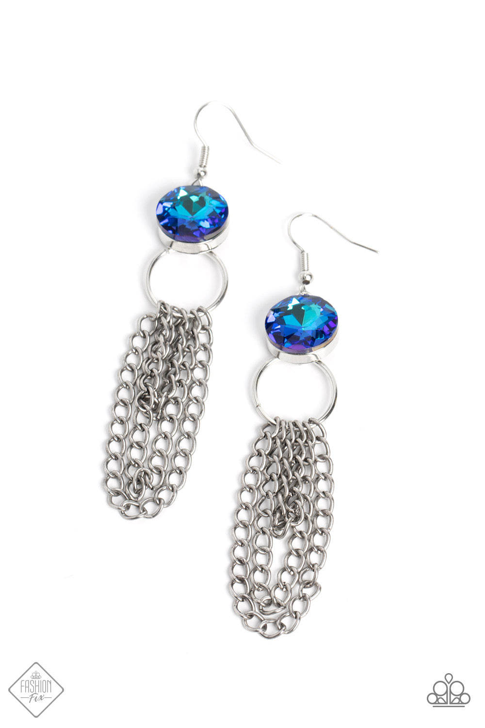 Excalibur Extravagance Blue - Necklace and Arthurian A-Lister Blue - Earrings (2022 December Fashion Fix)