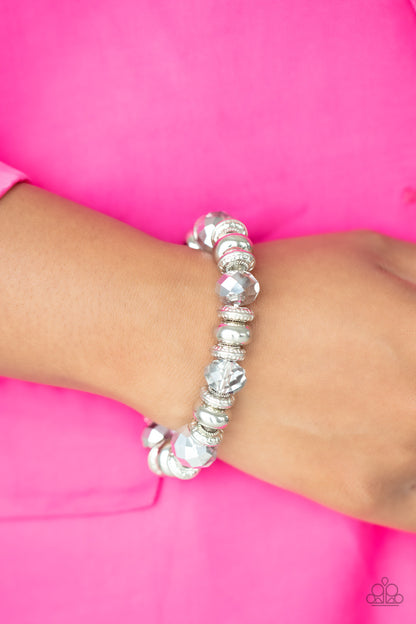 Interstellar Influencer - Silver Necklace and Power Pose - Silver Bracelet