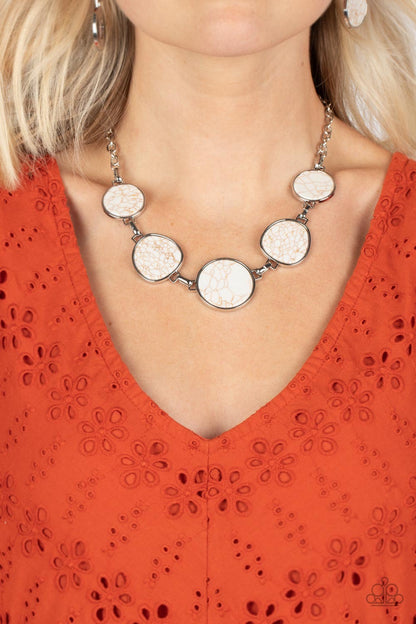 Mocha Vibe - Santa Fe Flats Paparazzi Necklace and Flat Out Frontier Bracelet