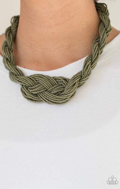 A Standing Ovation - Green - Paparazzi Necklace